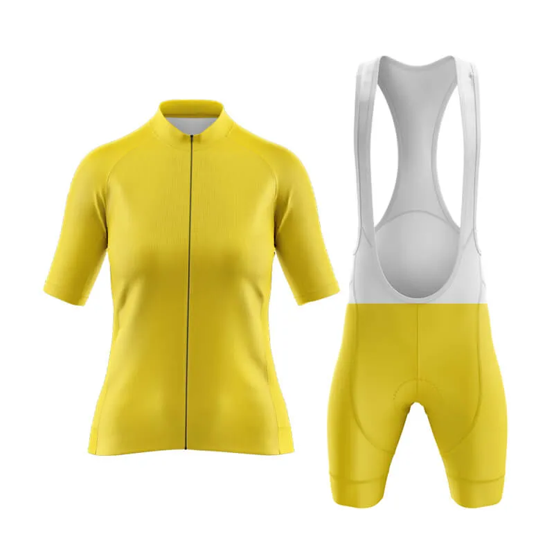 Basic Yellow Aero Cycling Kit