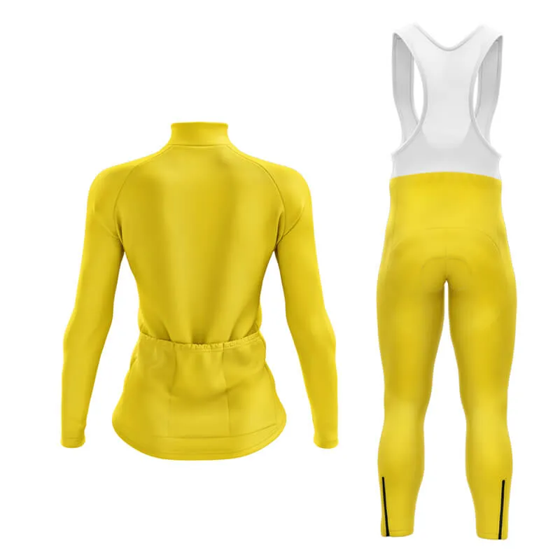 Basic Yellow Aero Cycling Kit