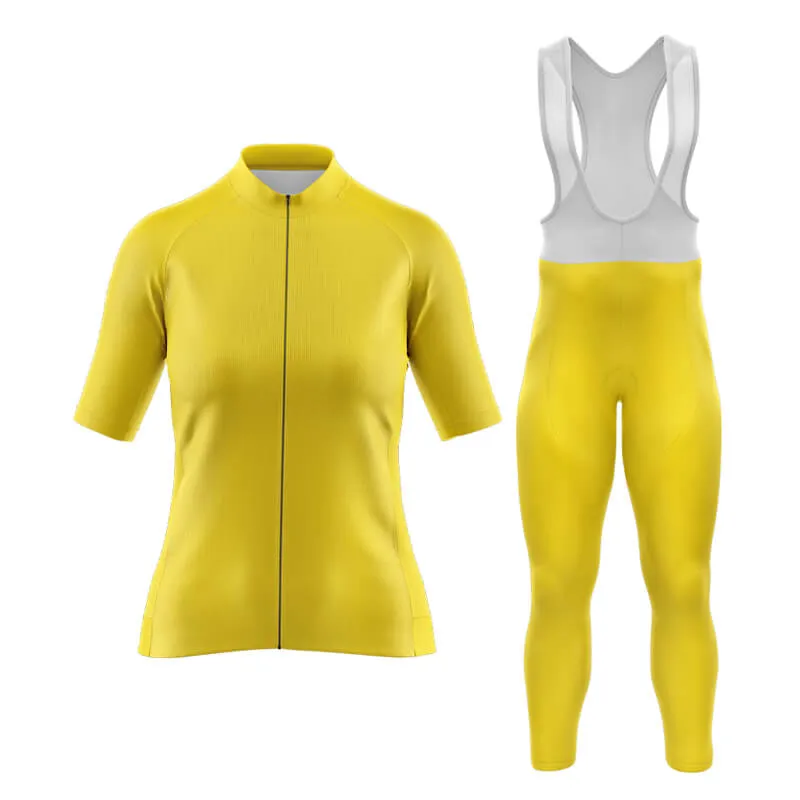 Basic Yellow Aero Cycling Kit