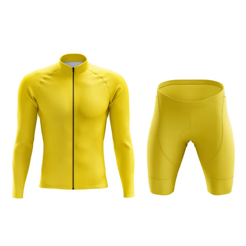 Basic Yellow Aero Cycling Kit