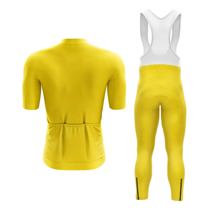 Basic Yellow Aero Cycling Kit