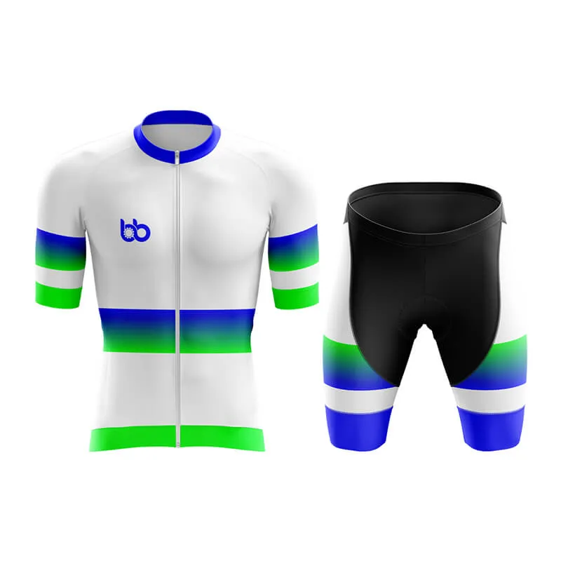 BB Gradient Aero Cycling Kit (Blue-Green)