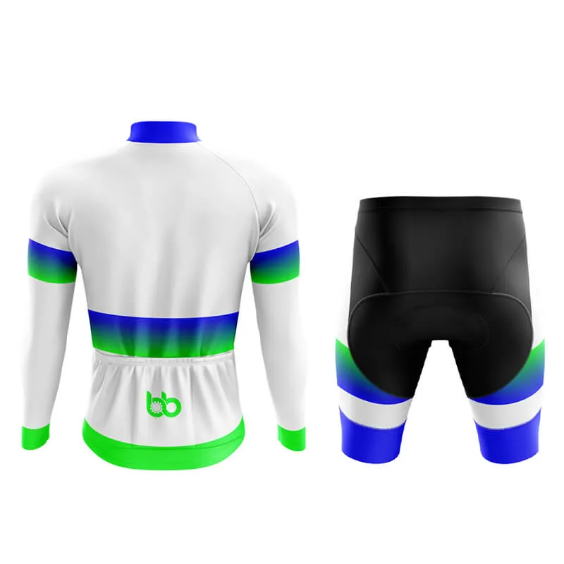 BB Gradient Aero Cycling Kit (Blue-Green)