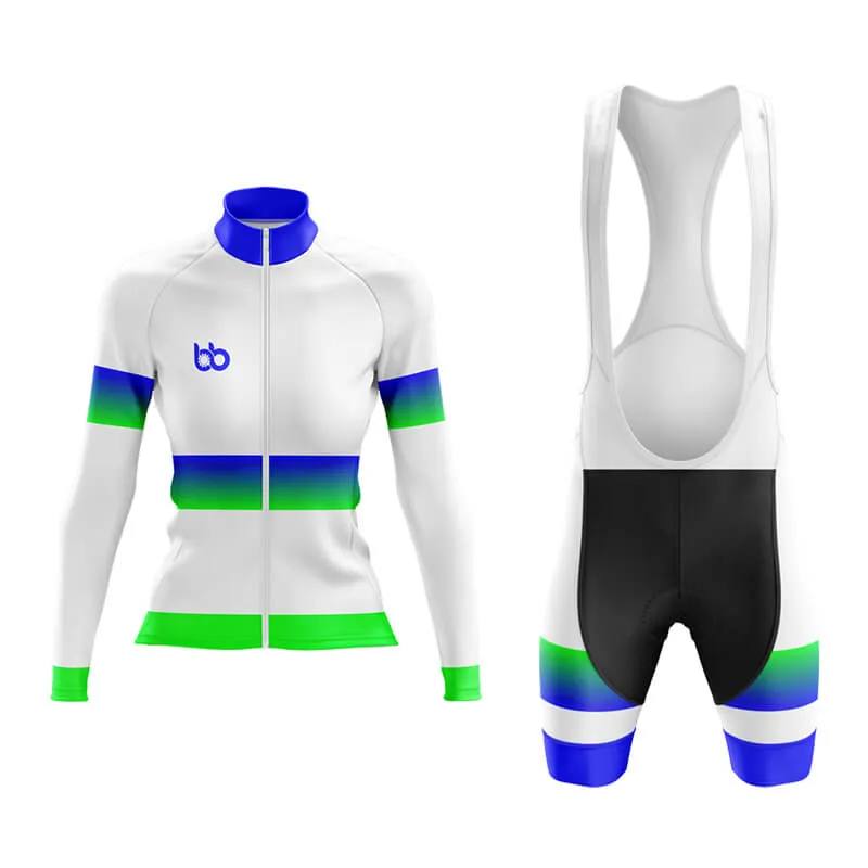 BB Gradient Aero Cycling Kit (Blue-Green)