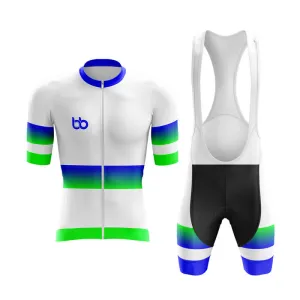 BB Gradient Aero Cycling Kit (Blue-Green)