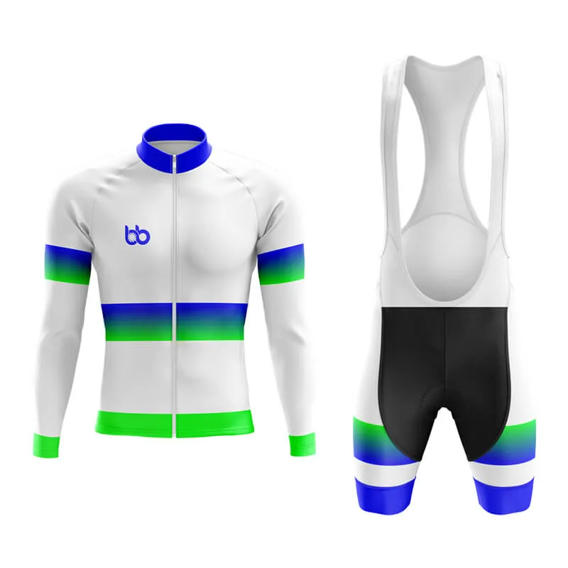 BB Gradient Aero Cycling Kit (Blue-Green)