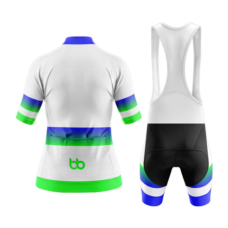 BB Gradient Aero Cycling Kit (Blue-Green)