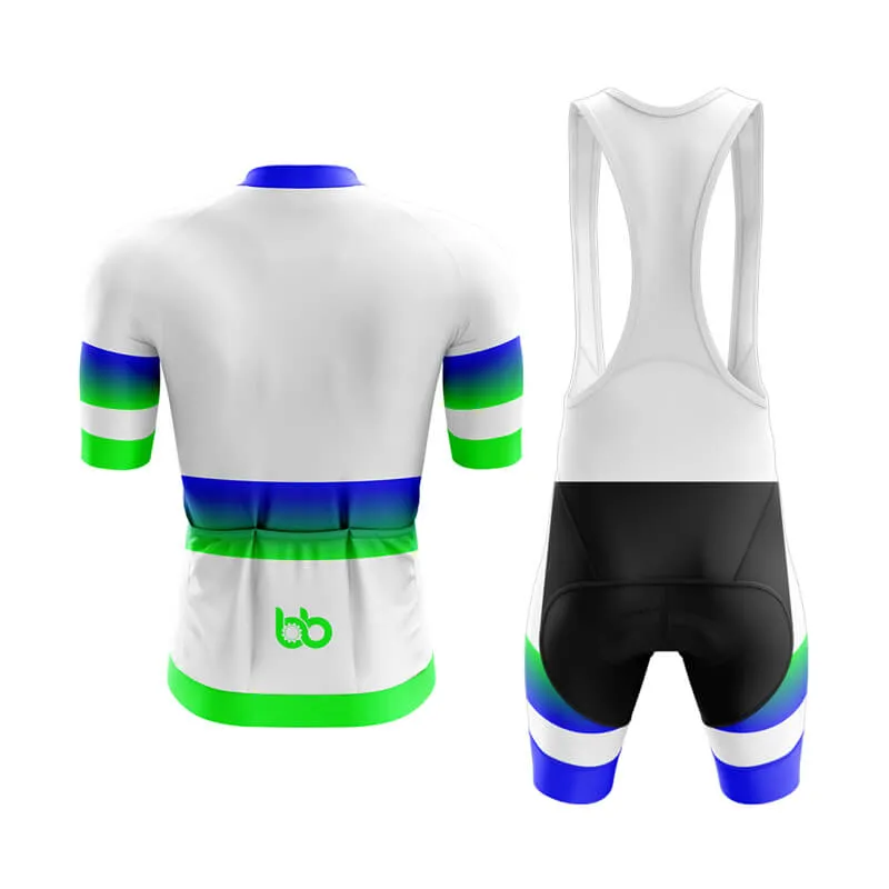 BB Gradient Aero Cycling Kit (Blue-Green)