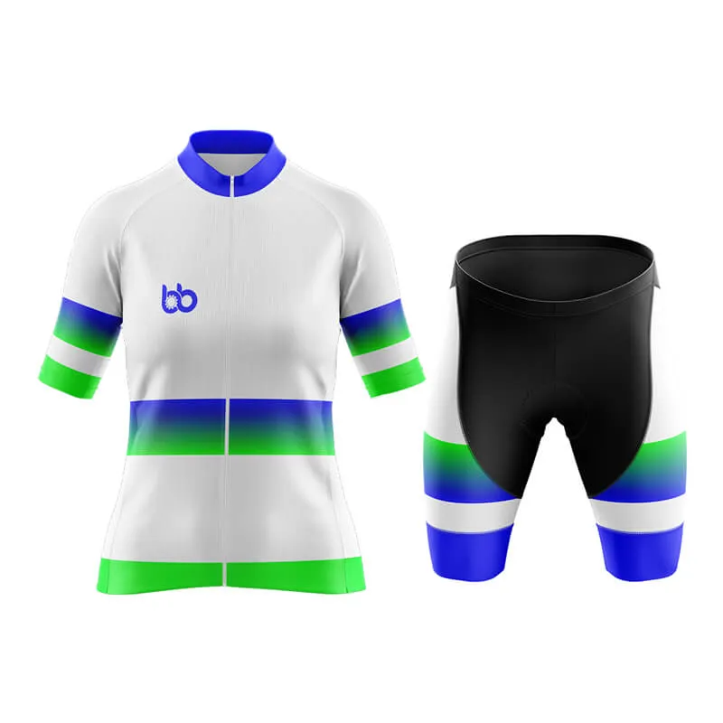 BB Gradient Aero Cycling Kit (Blue-Green)