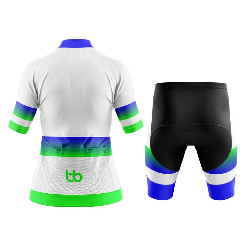 BB Gradient Aero Cycling Kit (Blue-Green)