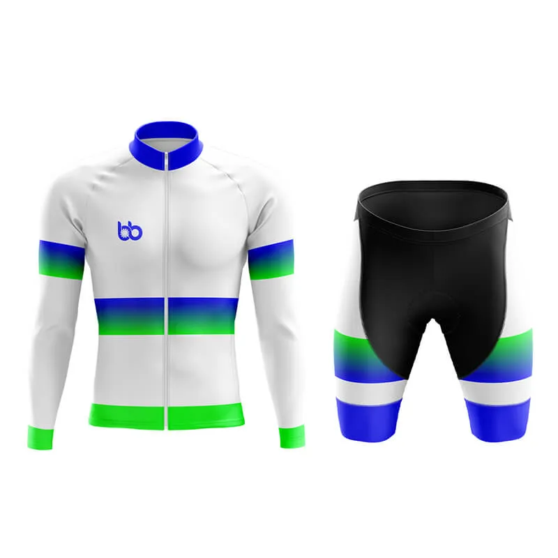 BB Gradient Aero Cycling Kit (Blue-Green)