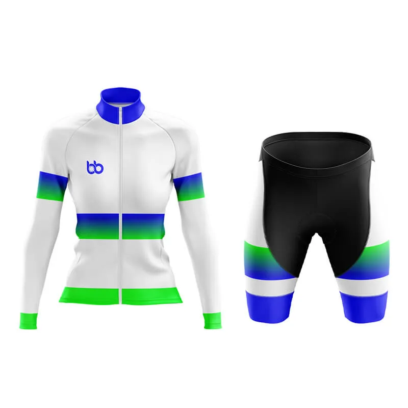 BB Gradient Aero Cycling Kit (Blue-Green)