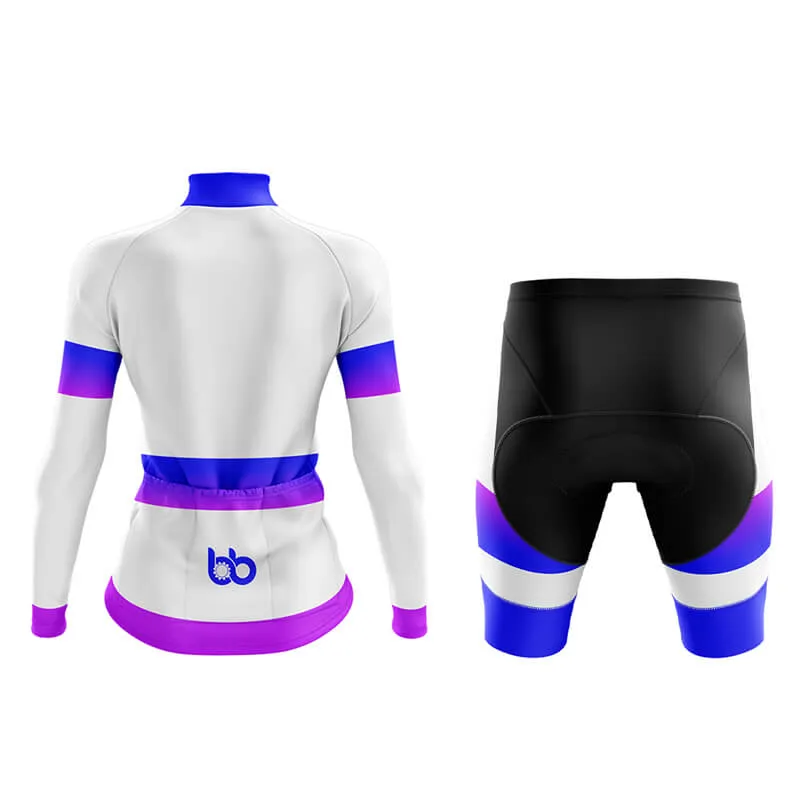 BB Gradient Aero Cycling Kit (Blue-Violet)