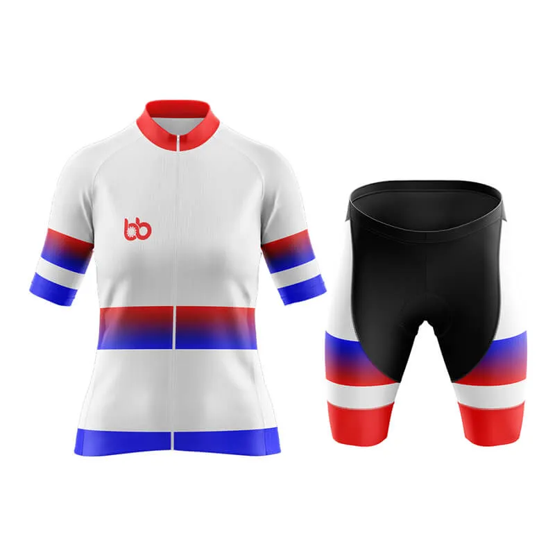 BB Gradient Aero Cycling Kit (Red-Blue)