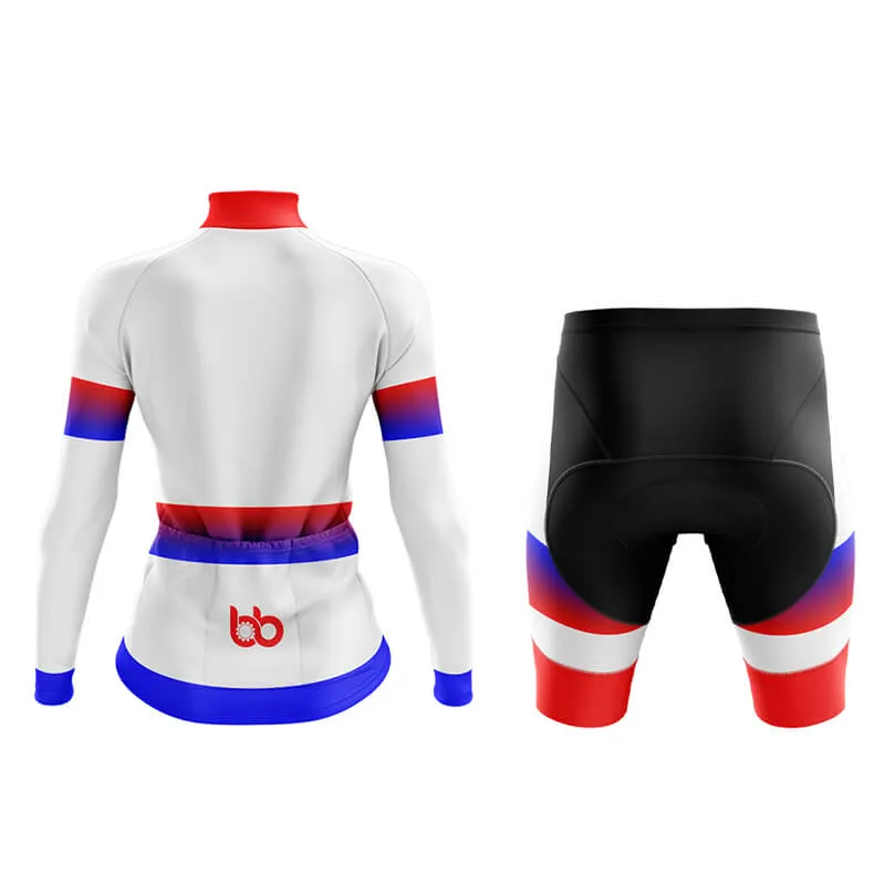 BB Gradient Aero Cycling Kit (Red-Blue)