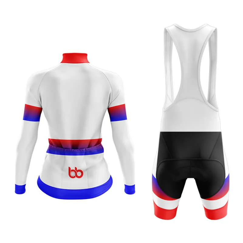 BB Gradient Aero Cycling Kit (Red-Blue)