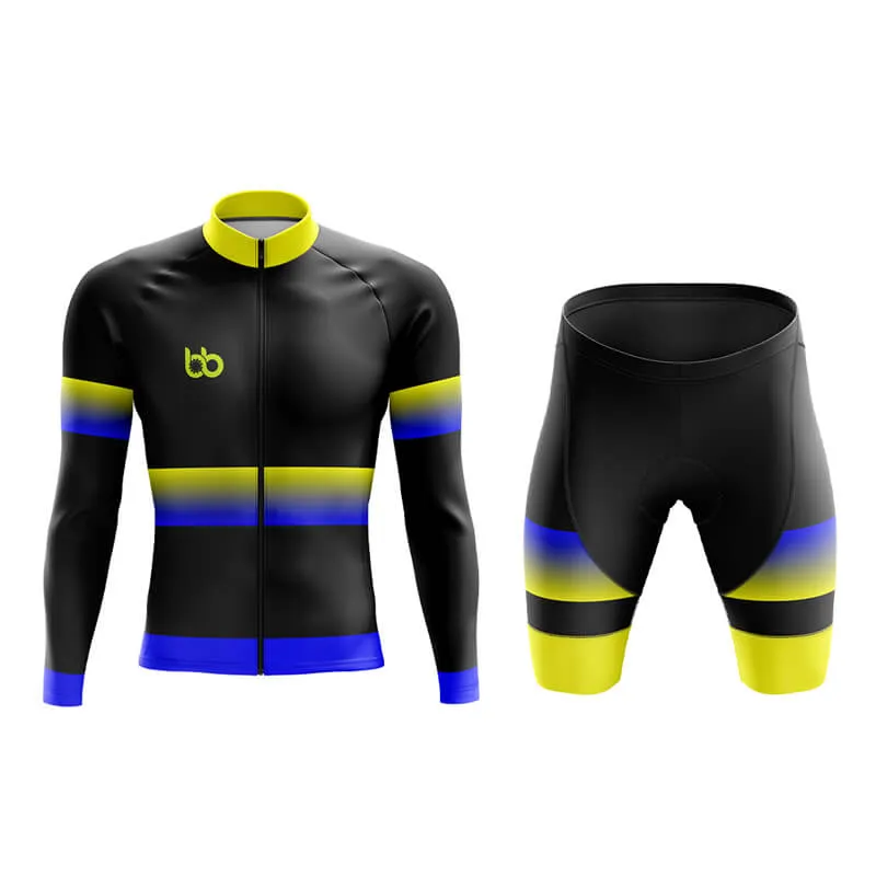 BB Gradient Aero Cycling Kit (Yellow-Blue)