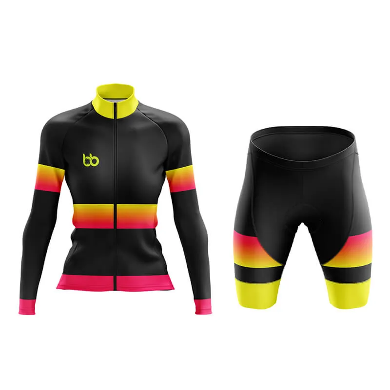 BB Gradient Aero Cycling Kit (Yellow-Pink)