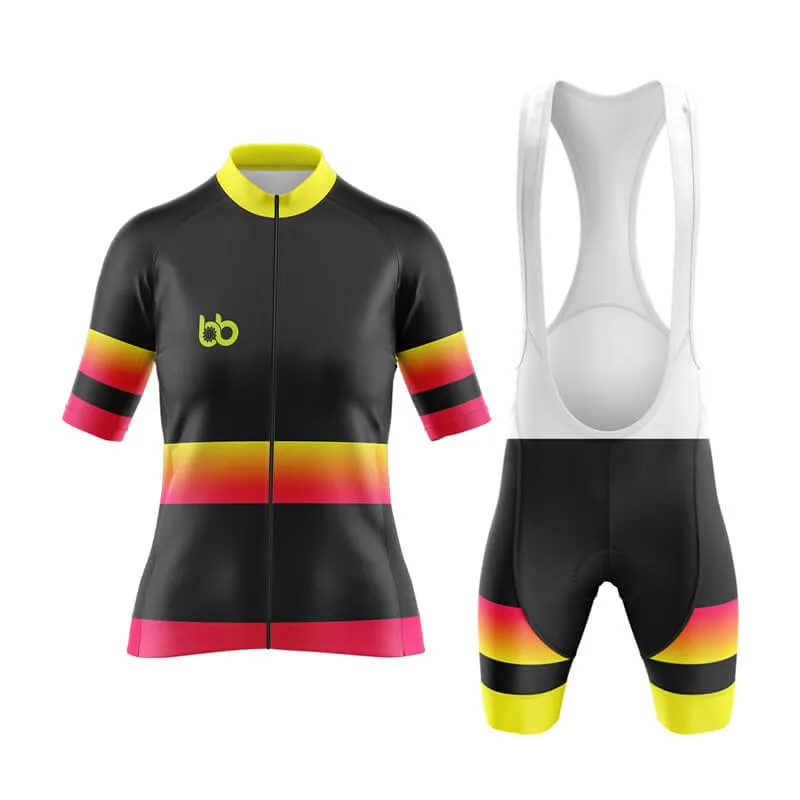 BB Gradient Aero Cycling Kit (Yellow-Pink)