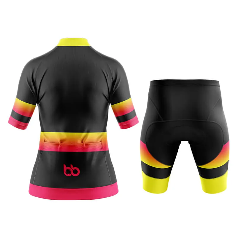 BB Gradient Aero Cycling Kit (Yellow-Pink)