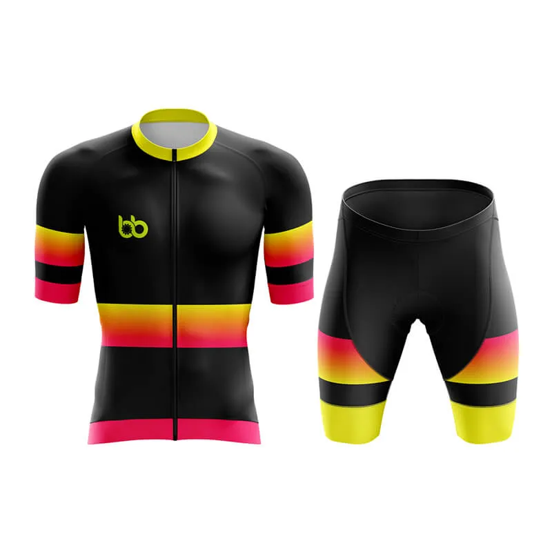 BB Gradient Aero Cycling Kit (Yellow-Pink)