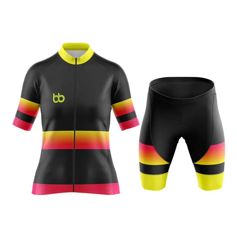 BB Gradient Aero Cycling Kit (Yellow-Pink)