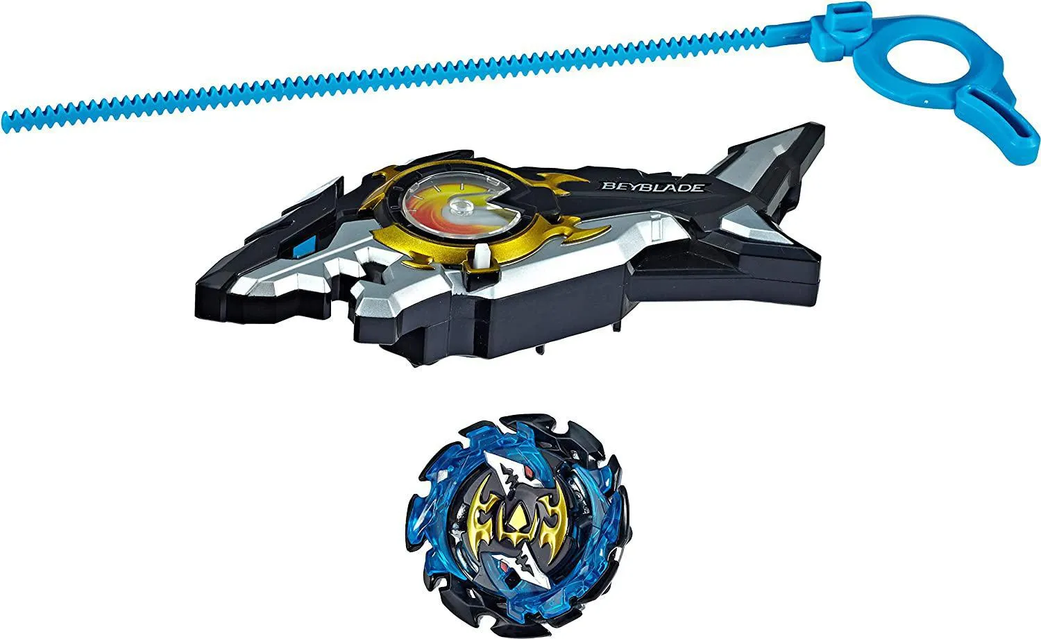 BEYBLADE Burst Turbo Slingshock Riptide Blast Set -- Right/Left-Spin Launcher with Right-Spin Battling Top, Age 8 