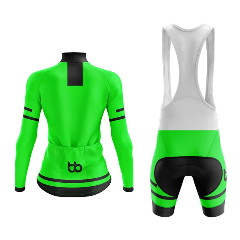 Bicycle Booth Outline (Green) Aero Cycling Kit