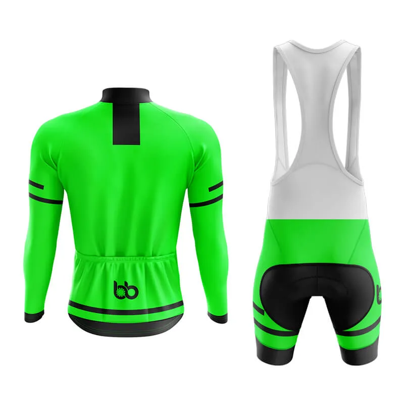 Bicycle Booth Outline (Green) Aero Cycling Kit