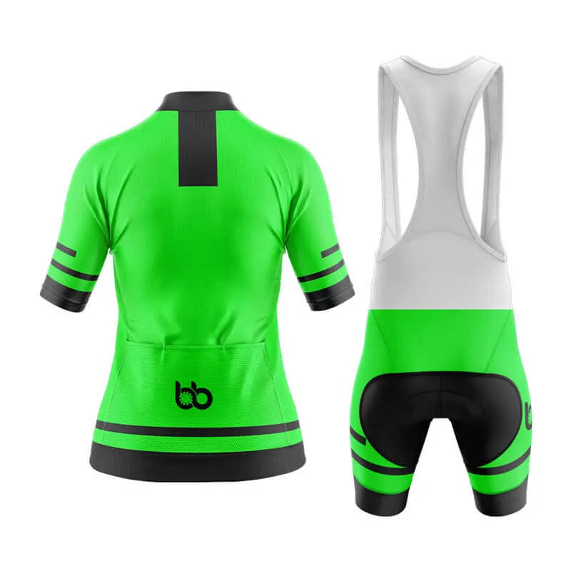 Bicycle Booth Outline (Green) Aero Cycling Kit