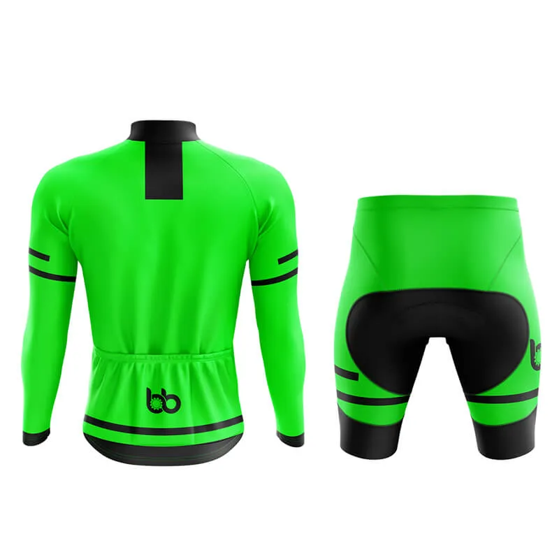 Bicycle Booth Outline (Green) Aero Cycling Kit