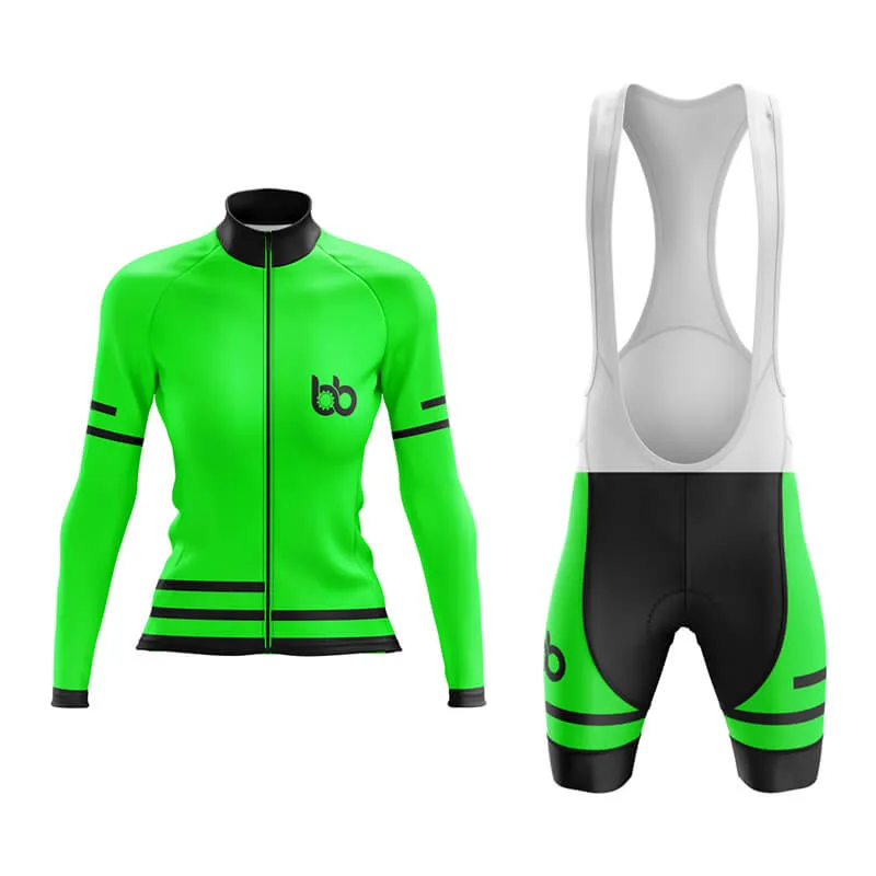 Bicycle Booth Outline (Green) Aero Cycling Kit