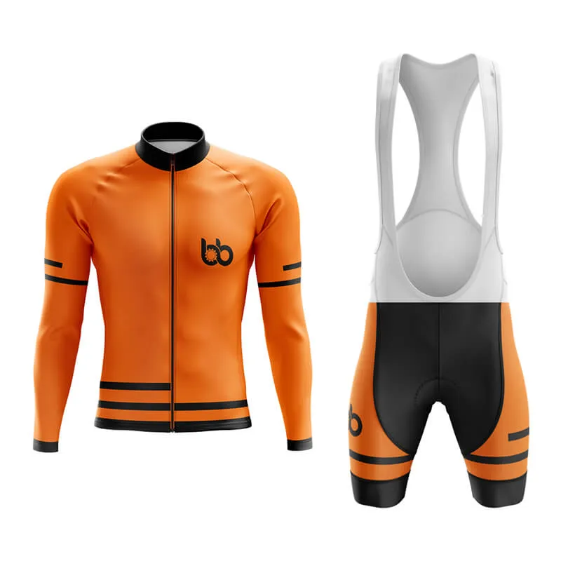 Bicycle Booth Outline (Orange) Aero Cycling Kit