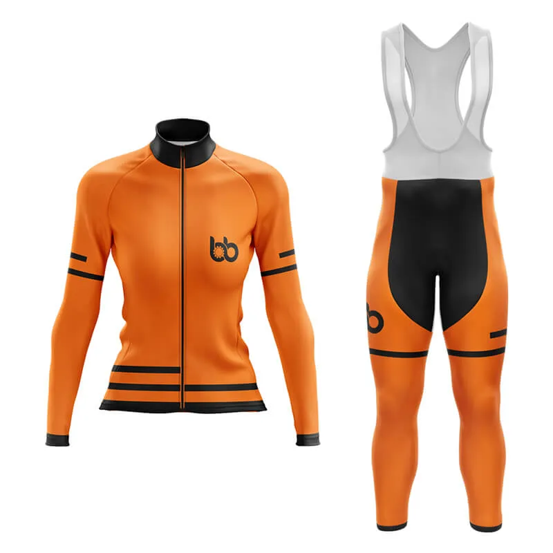 Bicycle Booth Outline (Orange) Aero Cycling Kit