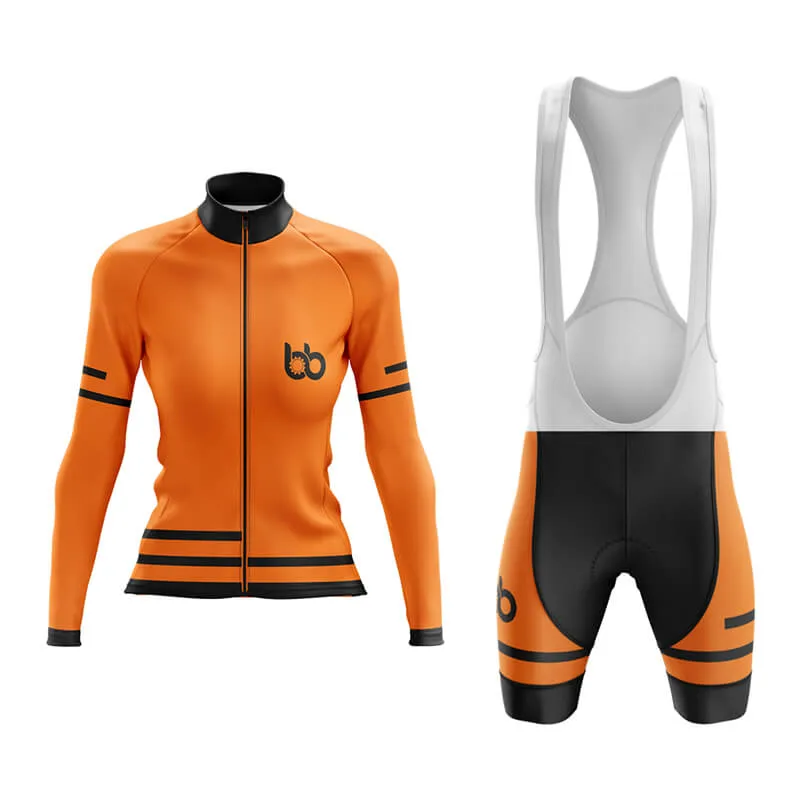 Bicycle Booth Outline (Orange) Aero Cycling Kit