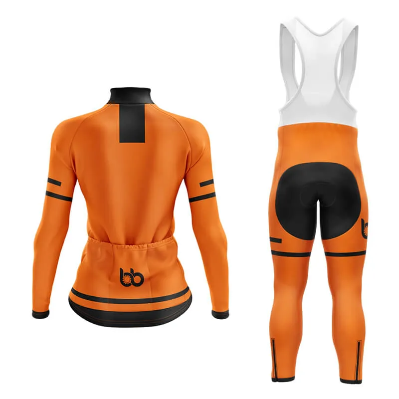 Bicycle Booth Outline (Orange) Aero Cycling Kit