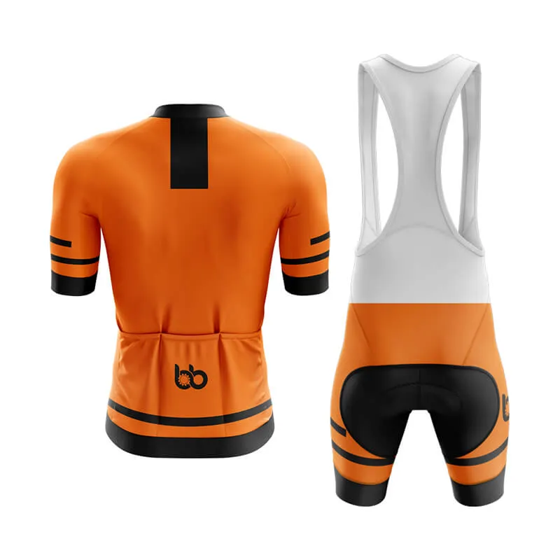 Bicycle Booth Outline (Orange) Aero Cycling Kit