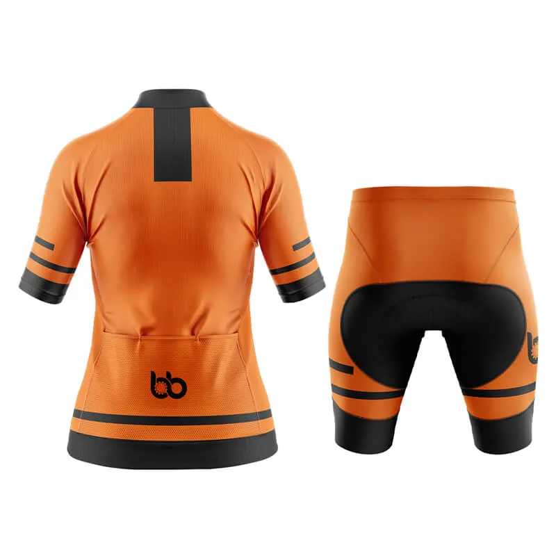 Bicycle Booth Outline (Orange) Aero Cycling Kit