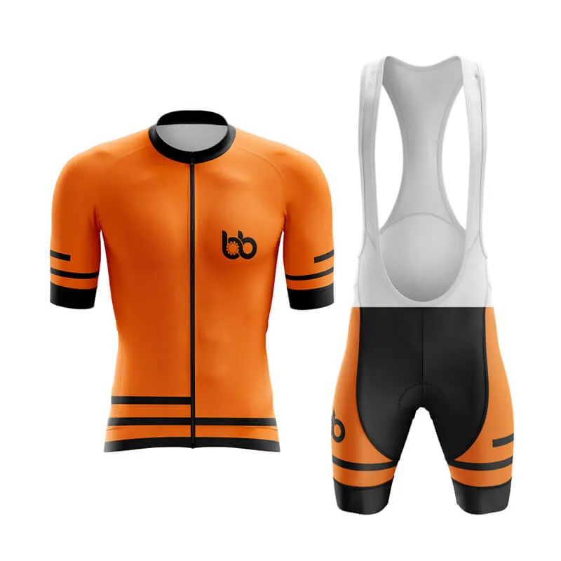 Bicycle Booth Outline (Orange) Aero Cycling Kit