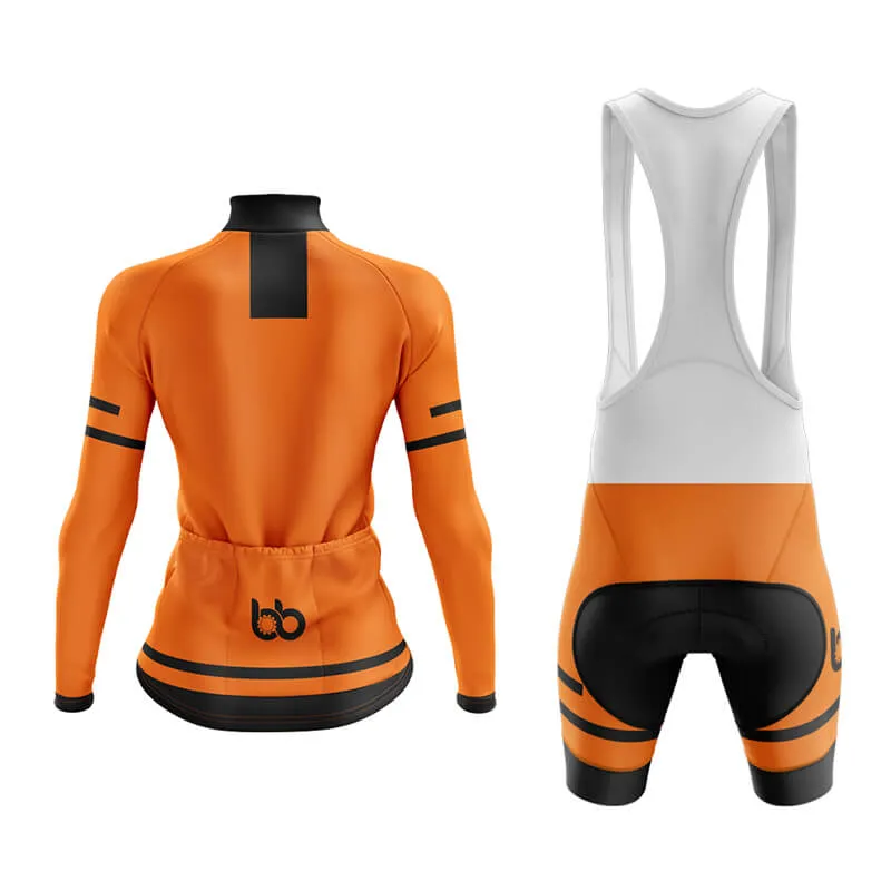 Bicycle Booth Outline (Orange) Aero Cycling Kit