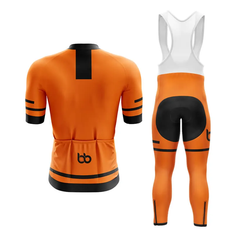 Bicycle Booth Outline (Orange) Aero Cycling Kit