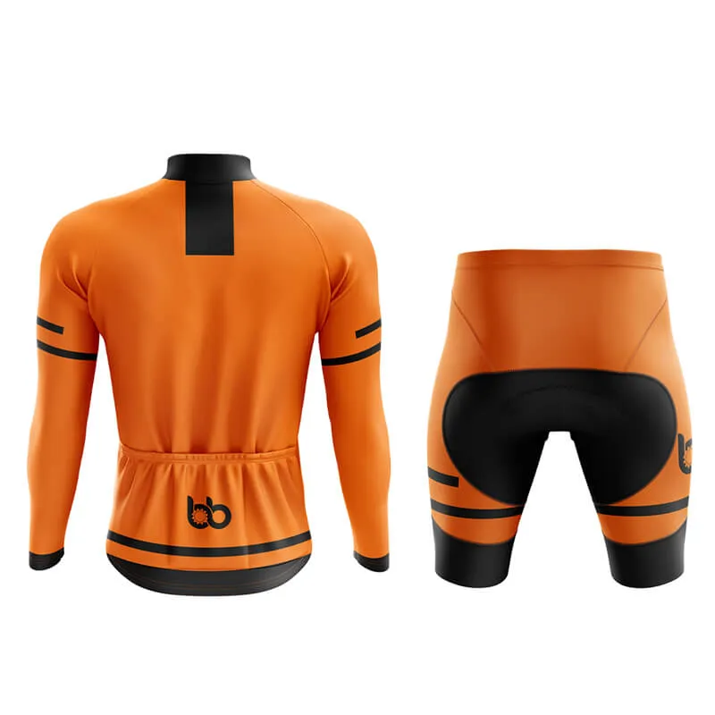 Bicycle Booth Outline (Orange) Aero Cycling Kit