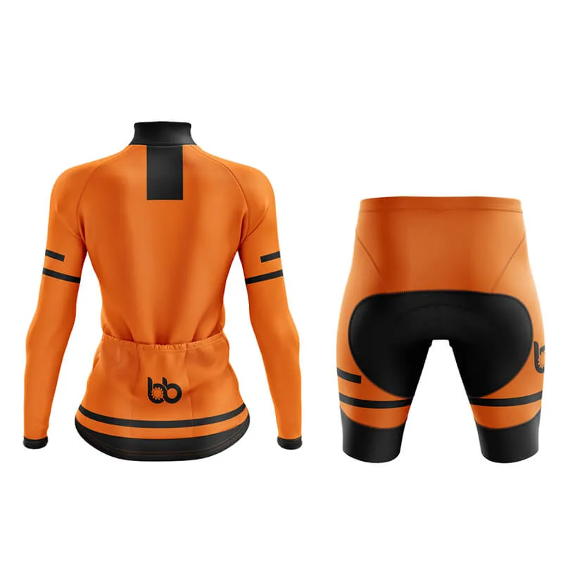 Bicycle Booth Outline (Orange) Aero Cycling Kit