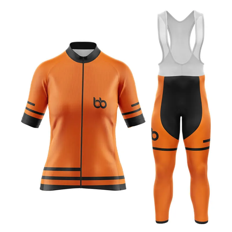 Bicycle Booth Outline (Orange) Aero Cycling Kit