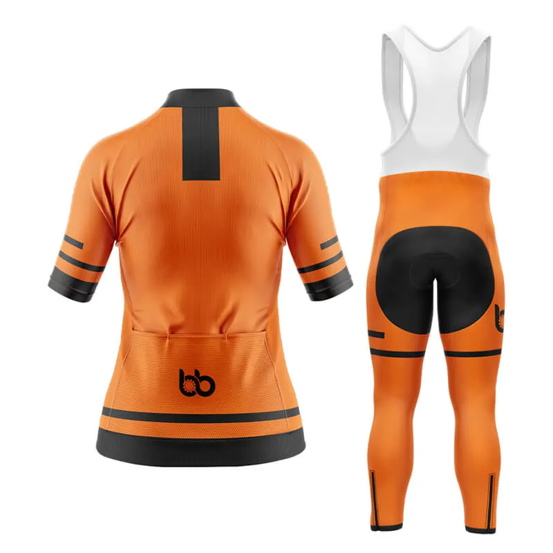 Bicycle Booth Outline (Orange) Aero Cycling Kit