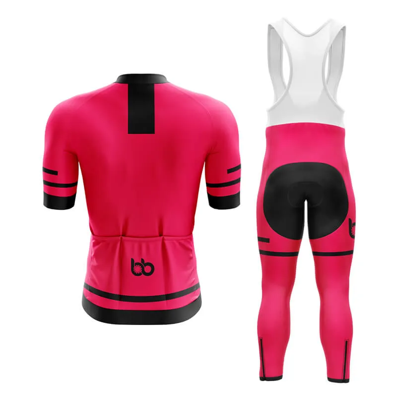 Bicycle Booth Outline (Pink) Aero Cycling Kit