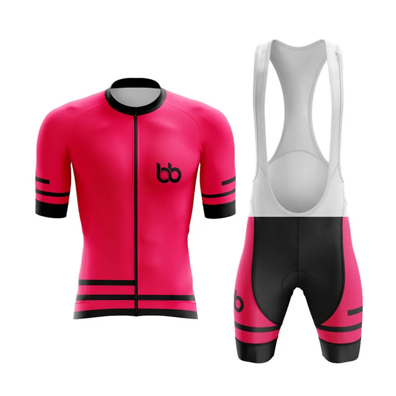 Bicycle Booth Outline (Pink) Aero Cycling Kit