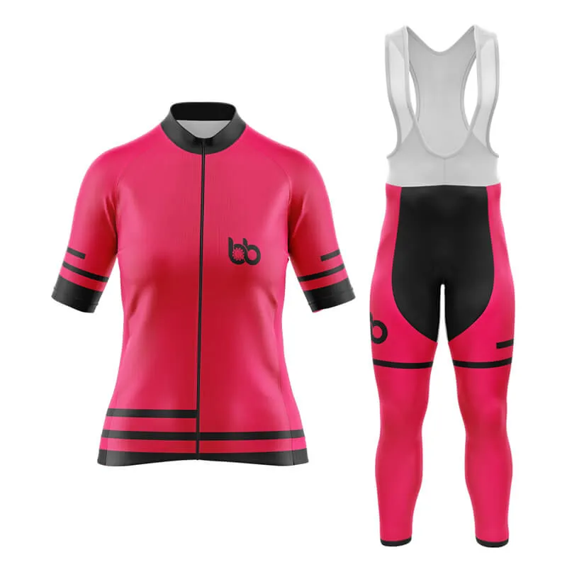 Bicycle Booth Outline (Pink) Aero Cycling Kit