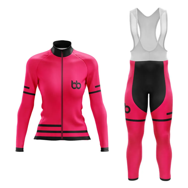 Bicycle Booth Outline (Pink) Aero Cycling Kit