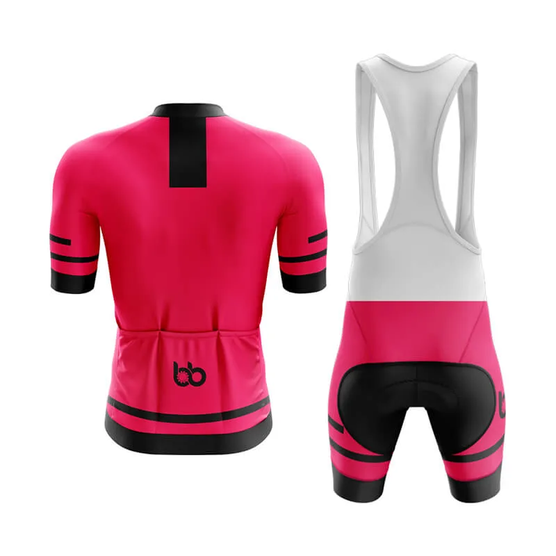 Bicycle Booth Outline (Pink) Aero Cycling Kit